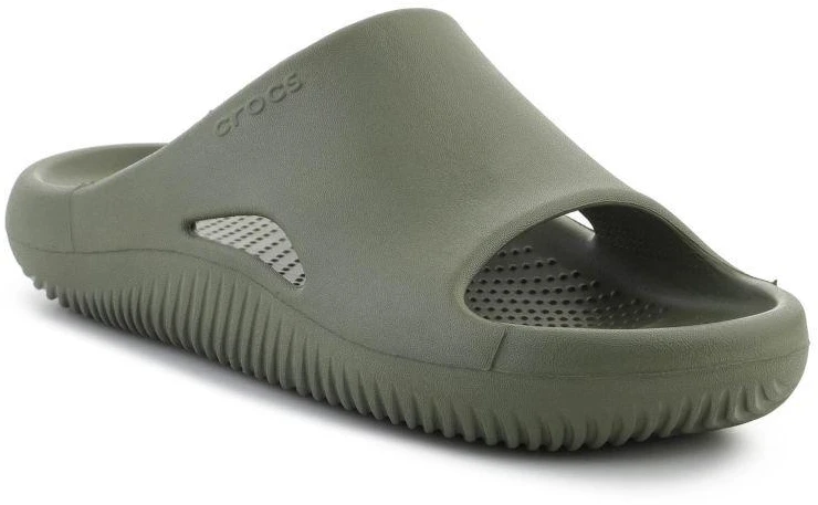 CROCS MELLOW RECOVERY SLIDE armijos žalumo spalvos šlepetės 208392-309
