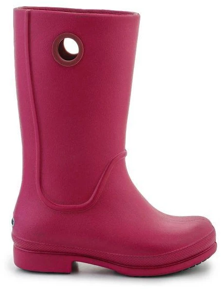 Crocs Mergaitiškos lietaus botai 50004-00209 Granatas