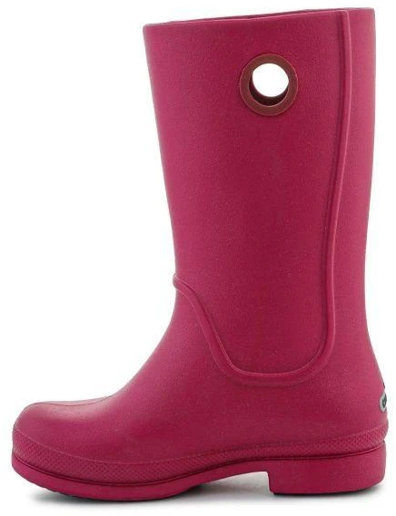 Crocs Mergaitiškos lietaus botai 50004-00209 Granatas