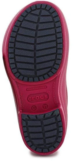 Crocs Mergaitiškos lietaus botai 50004-00209 Granatas