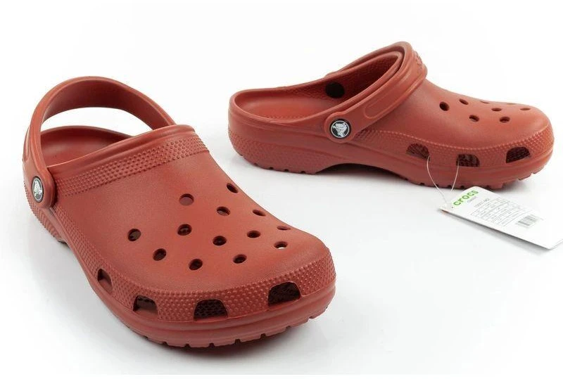 Crocs moteriškos ir vyriškos klumpės Classic rudos, unisex, patogios ir stilingos