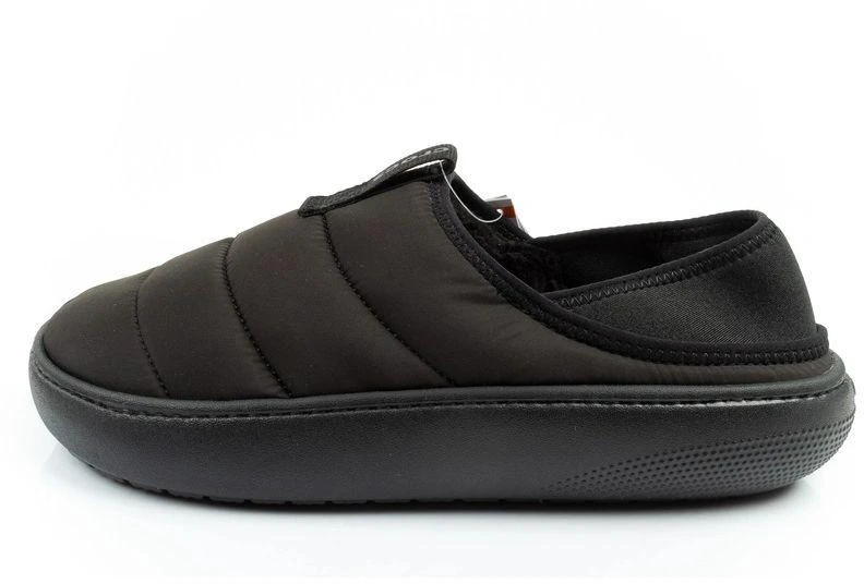 Crocs vyriškos šlepetės Classic Puff Galingumas juodos su pašiltinimu
