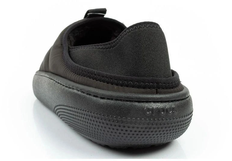 Crocs vyriškos šlepetės Classic Puff Galingumas juodos su pašiltinimu