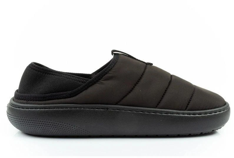 Crocs vyriškos šlepetės Classic Puff Galingumas juodos su pašiltinimu