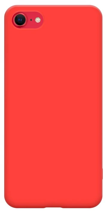Crong Color Cover - Flexible dėklas skirtas Apple iPhone 8/7 Raudona
