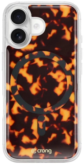 Crong Deluxe MAG Cover dėklas iPhone 17, Tortoise