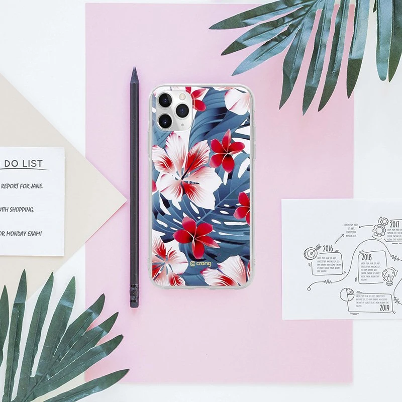 Crong Flower dėklas – dėklas skirtas Apple iPhone 11 Pro pattern 03