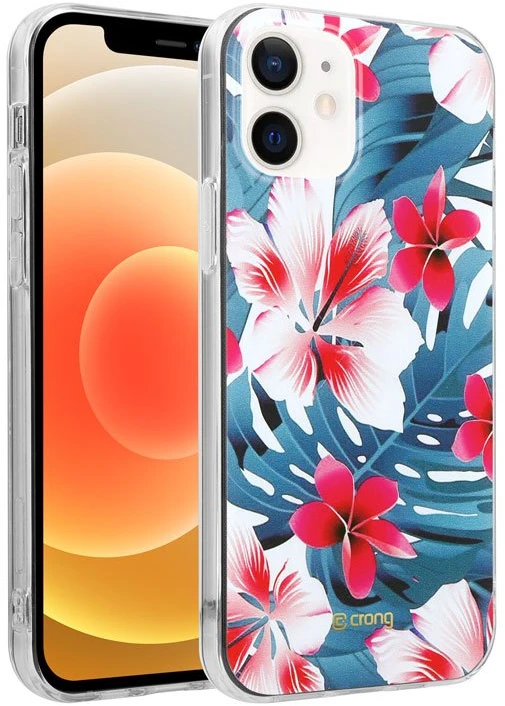 Crong Flower dėklas - dėklas skirtas Apple iPhone 12 / Apple iPhone 12 Pro pattern 03