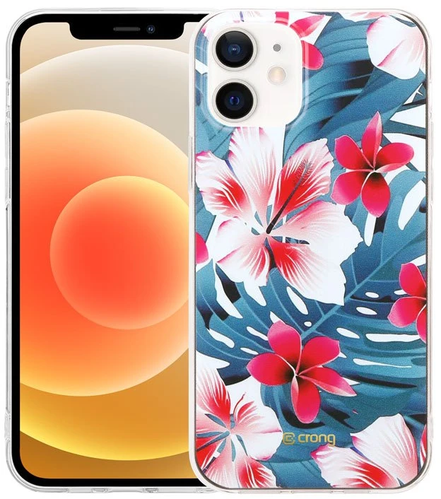 Crong Flower dėklas - dėklas skirtas Apple iPhone 12 / Apple iPhone 12 Pro pattern 03