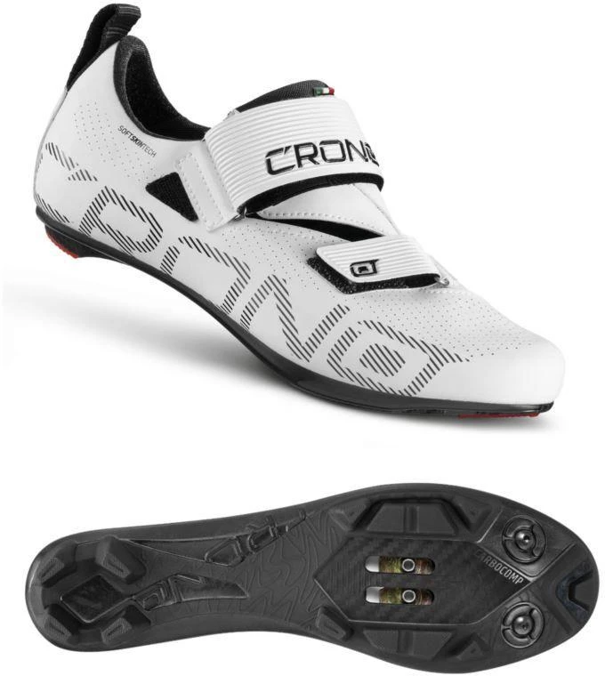 CRONO CT-1-20 triatlono batai balti 45 kompozitiniai