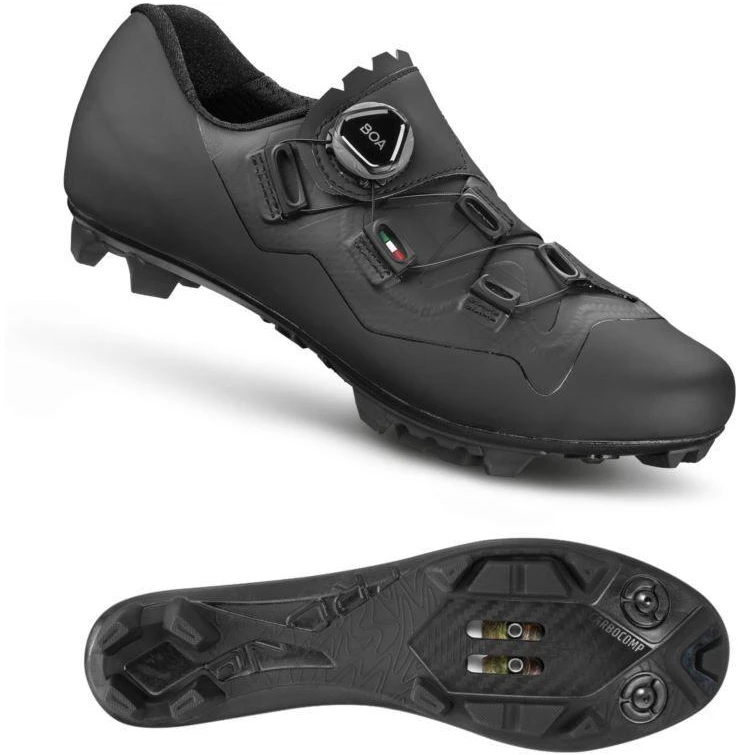 CRONO MTB batai CX-3.5-22 juodi 45 kompozitiniai