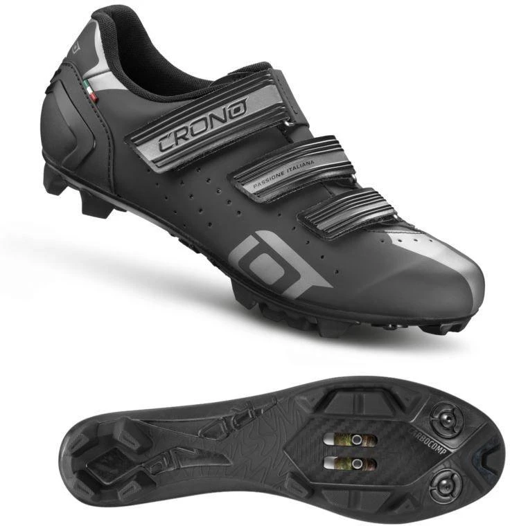 CRONO MTB batai CX-4-22 juodi 43 kompozitiniai