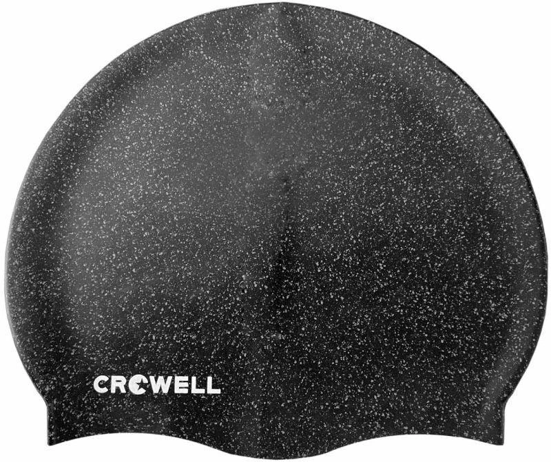 Crowell Recycling Perlės Silikoninė Plaukimo Kepuraitė, Juoda, Sk. 1