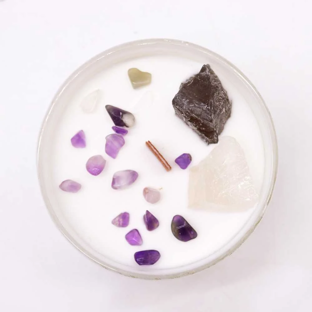 - Crown Chakra - krištolinė žvakė
