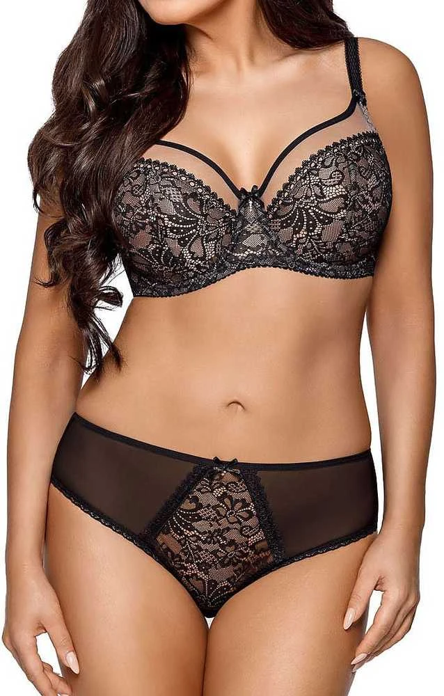Crystal Soft liemenėlė 1396 Juodos spalvos