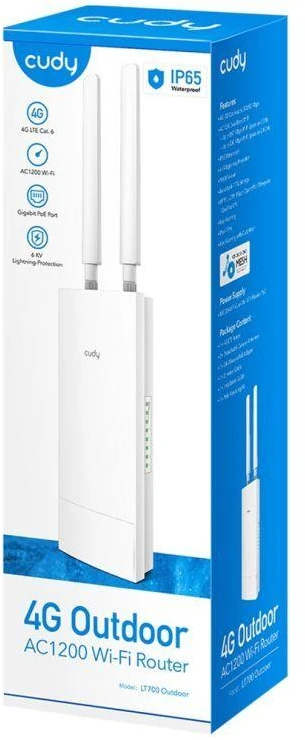Ausinės CUDY LT700 lauko 4G/5G maršrutizatorius