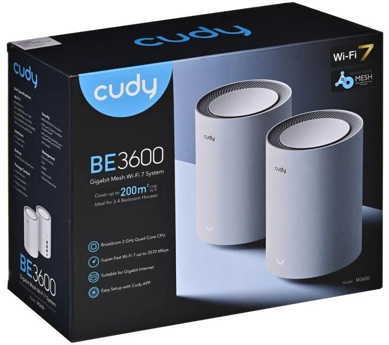 CUDY M3600 (2 vnt.) dviejų dažnių BE3600