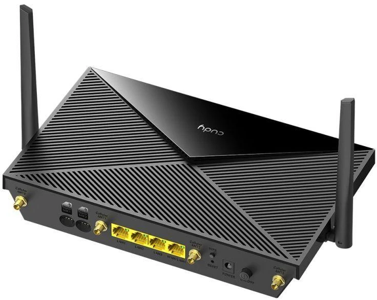 Ausinės CUDY P5_EU Gigabitinis LAN AX3000 Wi-Fi 6 Mesh 5G Dual SIM Maršrutizatorius