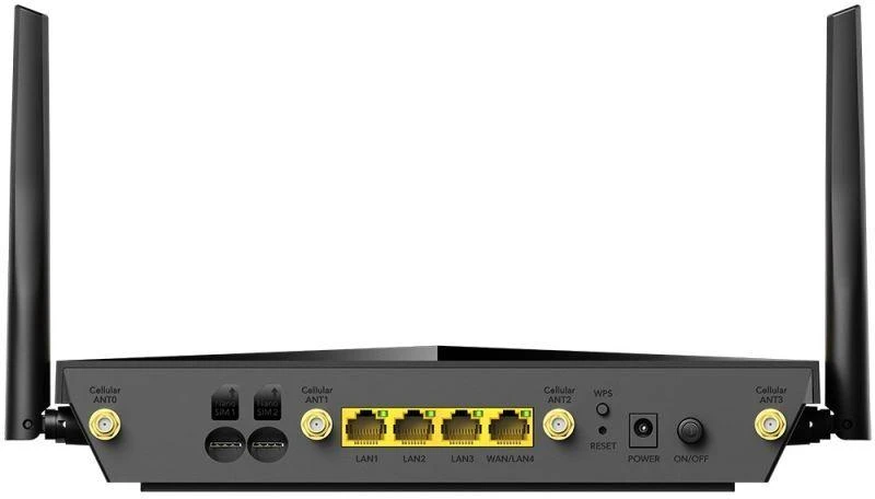 Ausinės CUDY P5_EU Gigabitinis LAN AX3000 Wi-Fi 6 Mesh 5G Dual SIM Maršrutizatorius