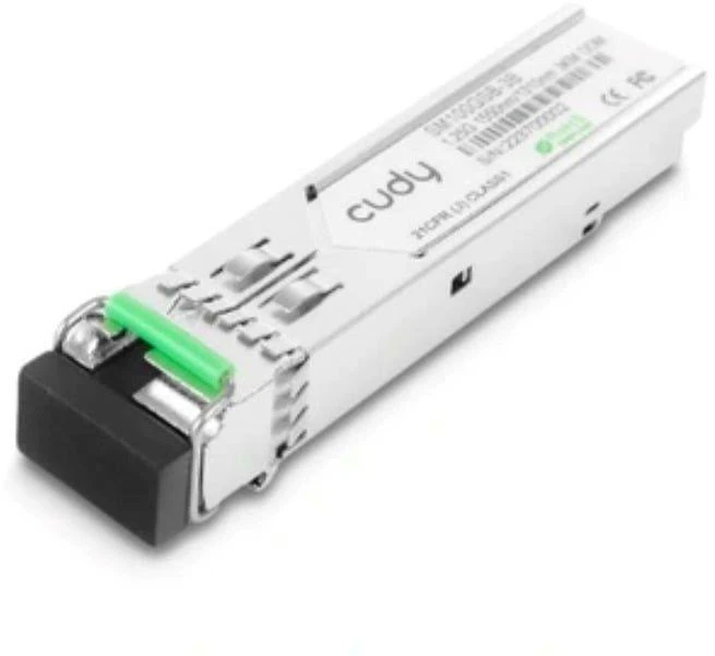 Šakotuvas CUDY SM100GSB-3AB SFP įdėklas/modulis (pilnas komplektas)