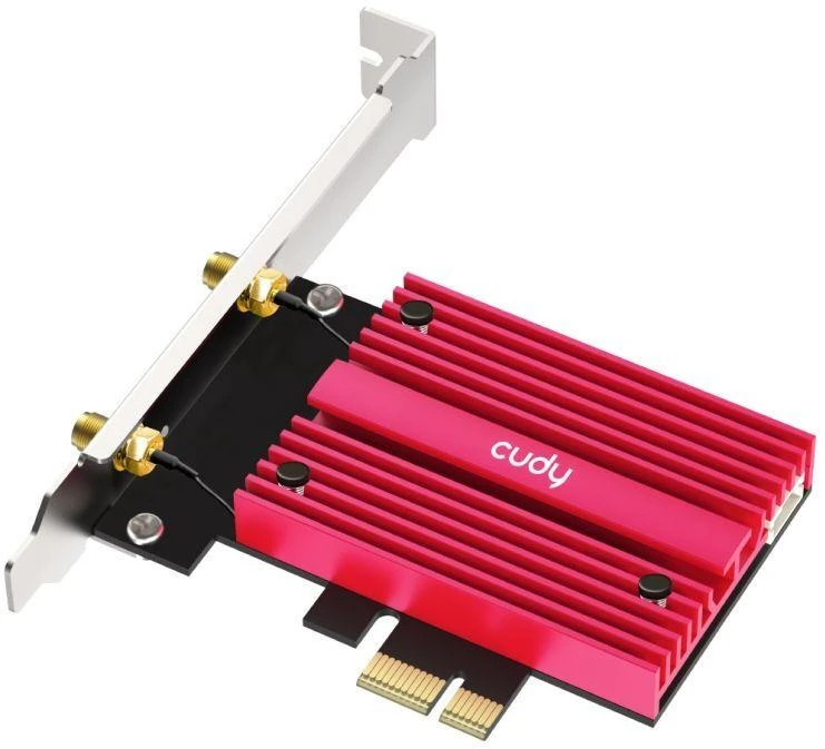 Ausinės CUDY WE9300S WiFi 7 tinklo plokštė