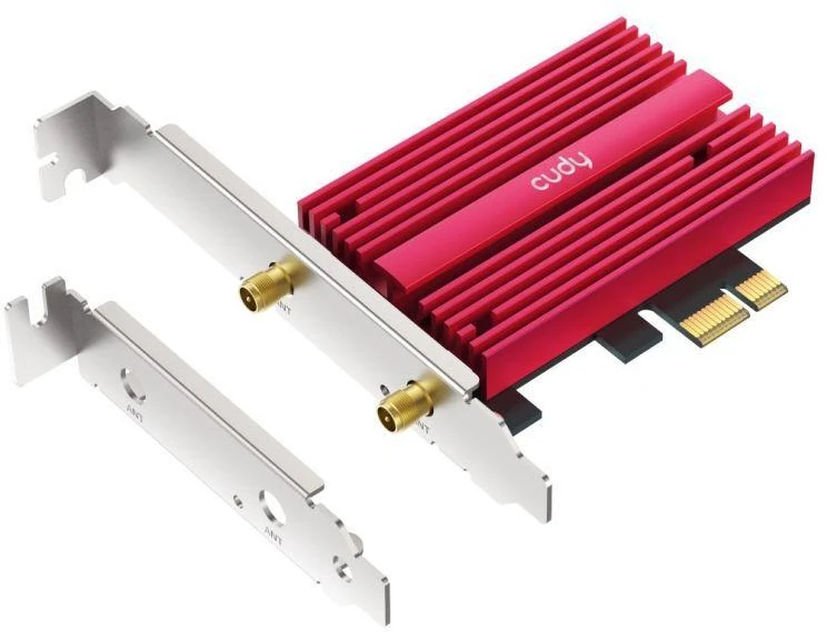 Ausinės CUDY WE9300S WiFi 7 tinklo plokštė