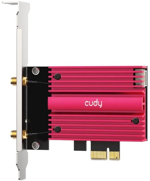 Ausinės CUDY WE9300S WiFi 7 tinklo plokštė