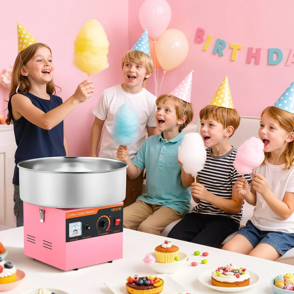 VEVOR Elektrinis cukraus vatos aparatas 1000W