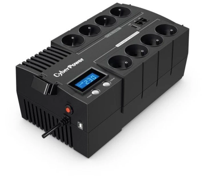 CYBERPOWER BR700ELCD-FR Cyber Power Žalias Power UPS BR700ELCD-FR