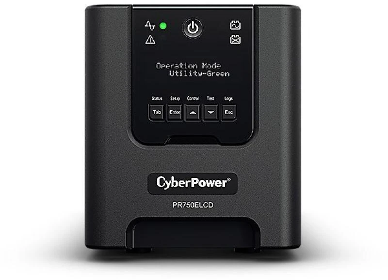 CyberPower Cyber Power UPS PR750ELCD 675W bokštas (IEC C13)