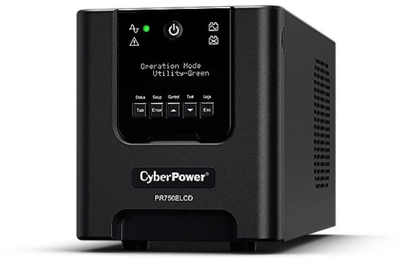 CyberPower Cyber Power UPS PR750ELCD 675W bokštas (IEC C13)