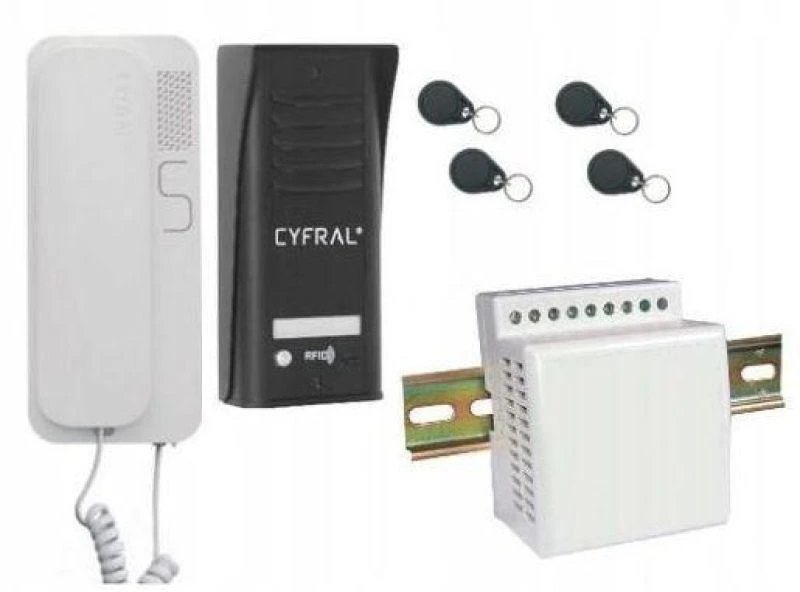 Orno Audio telefonspynės komplektas CYFRAL COSMO R-1 juodas