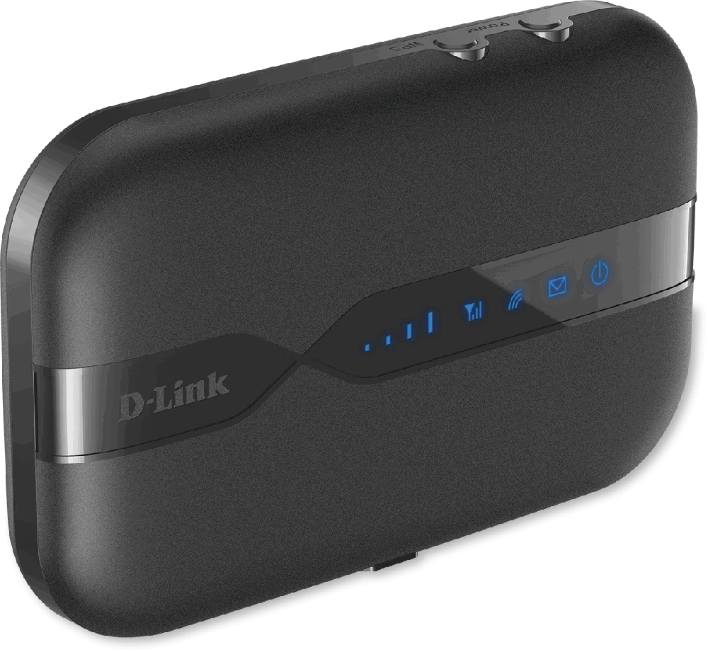Modemas D-LINK Mobile Wi-Fi 4G Hotspot 150 Mbps su LCD ekranu