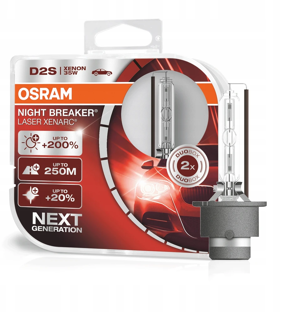 D2S OSRAM Night Breaker lazerinis Xenarc lemputės