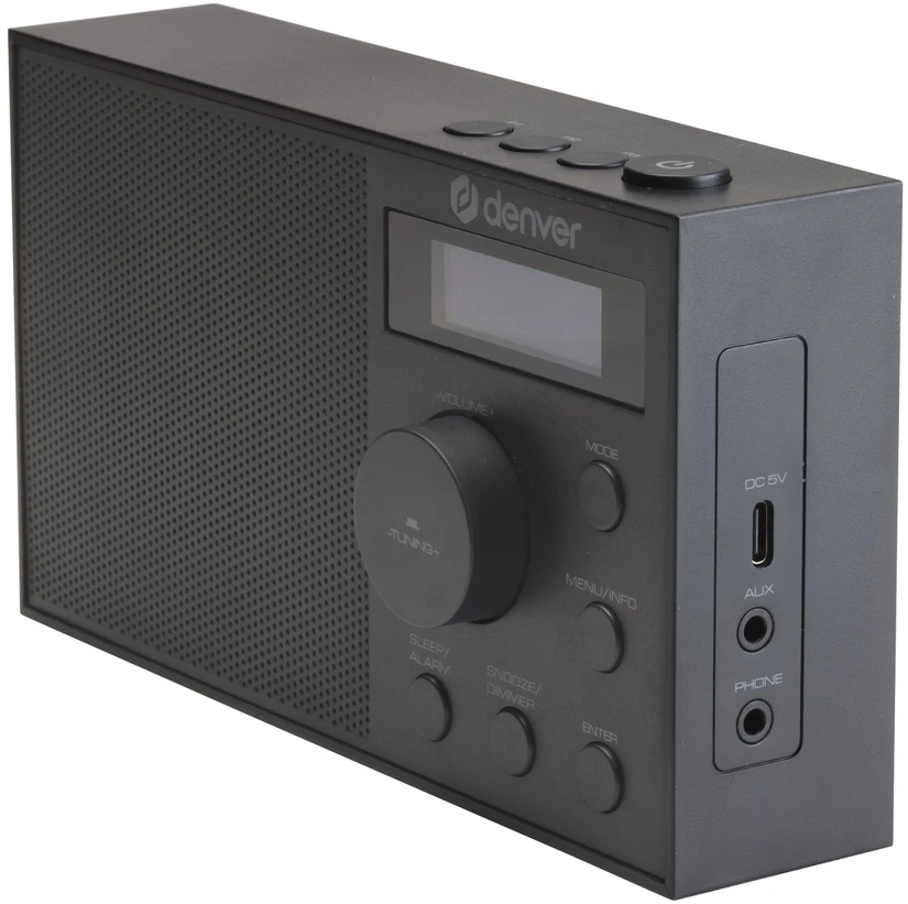 Kompaktowe radio Denver DAB-51B juoda