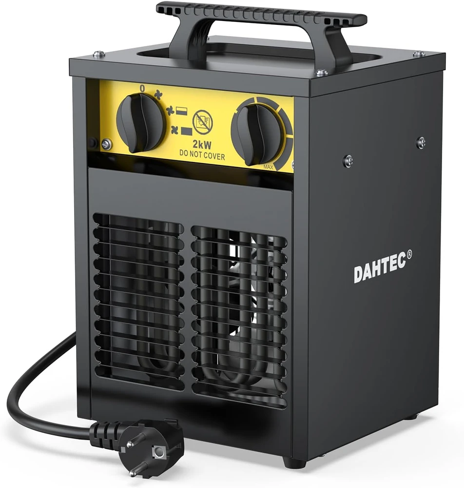 DAHTEC elektrinis šildytuvas su ventiliatoriumi 2000 W, 3 režimų, BGP3007-20