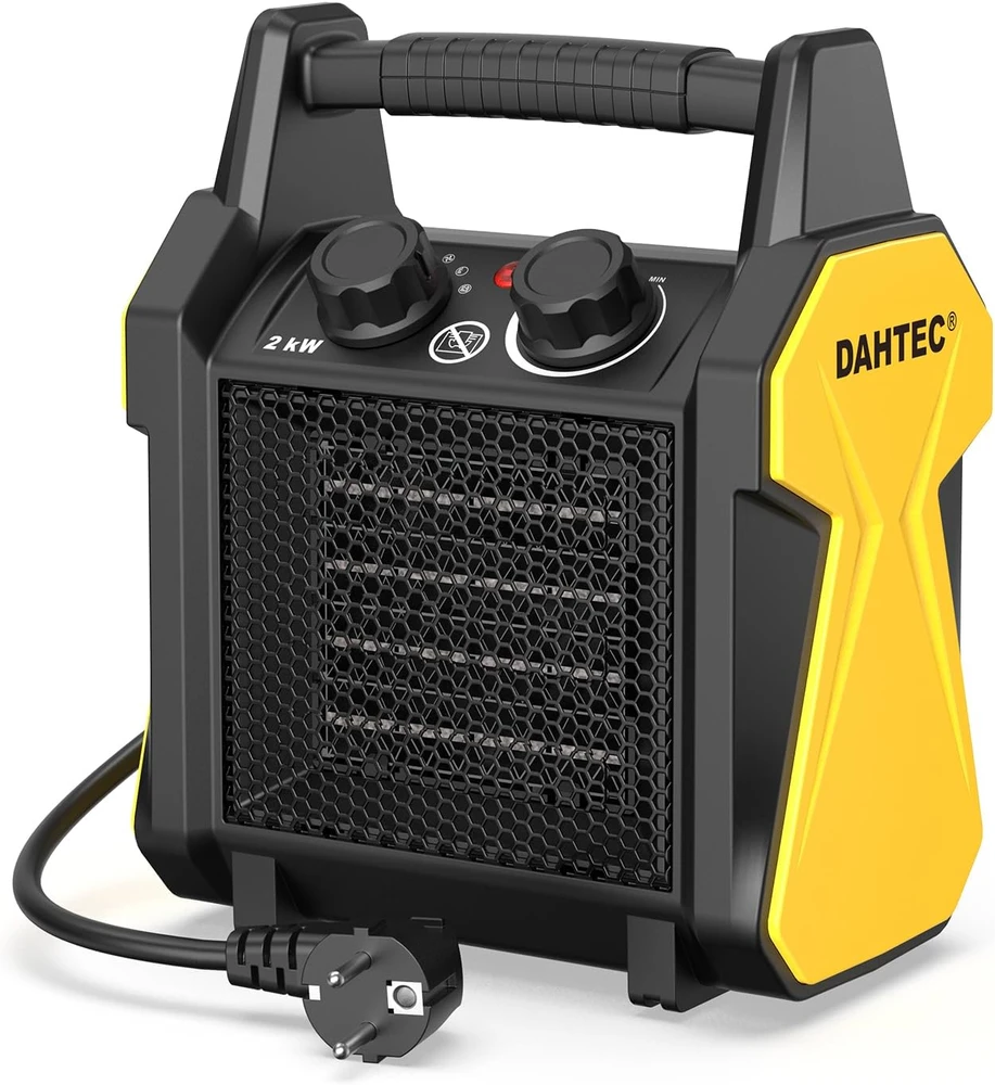 DAHTEC keraminis termoventiliatorius 2000 W su PTC šildytuvu, 3 režimais, BGP2001-20