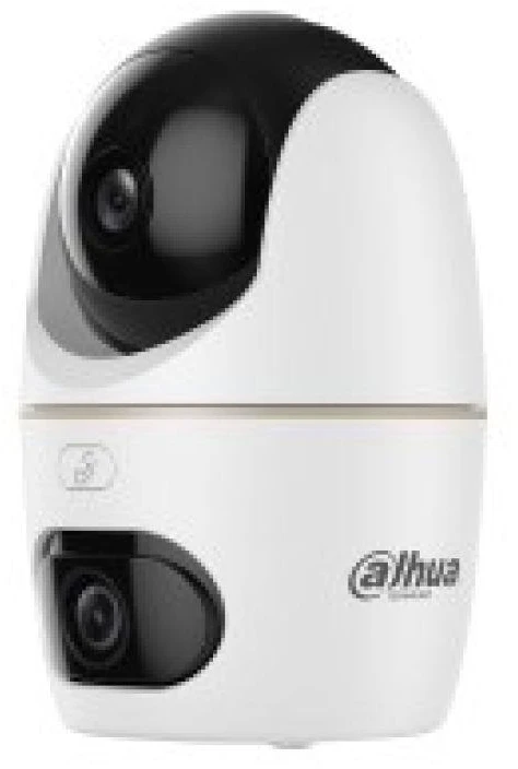 „Dahua“ dviguba 5+5MP / 2,4/5GHz dviejų dažnių „WiFi 6“ internetinė kamera su išmaniuoju dvigubu apšvietimu / dirbtinio intelekto aptikimu