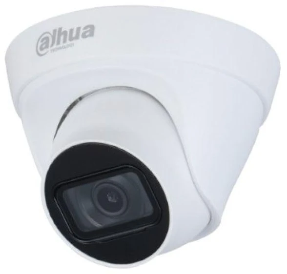 Dahua Technology Entry DH-IPC-HDW1230T1-S4 pramoninė kupolinė IP saugos kamera, skirta naudoti viduje ir lauke, 1920 x 1080 px, tvirtinama prie lubų