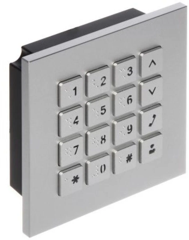 Dahua IP domofono modulinė klaviatūra skirtas modulinei sistemai VTO4202F-MK