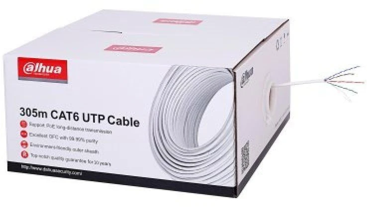 „Dahua Technology PFM923I-6UN-C“ 305 m Cat6 U/UTP (UTP) tinklo kabelis