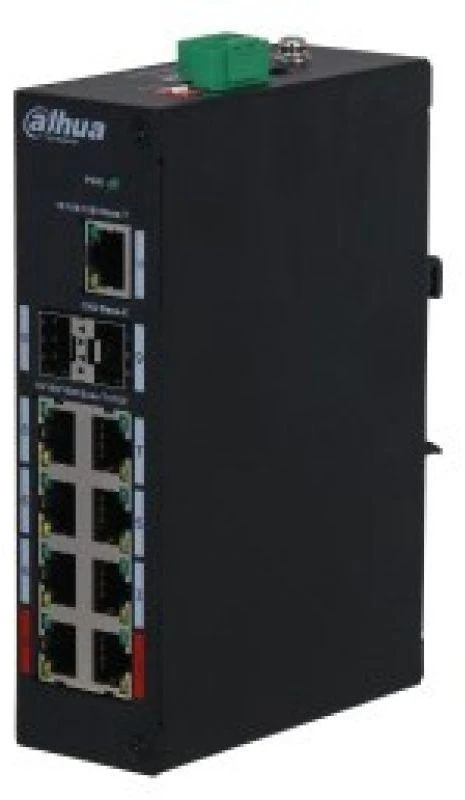 Šakotuvas SWITCH POE PFS3211-8GT-120-V2 8 PRIEVADŲ SFP DAHUA