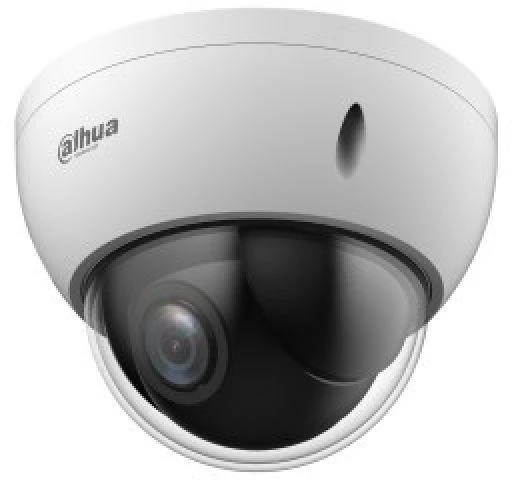 Dahua Technology Co Mini IP valdoma kamera 2MP STARLIGHT (1920x1080) 1 ~ 25 kadrų per sekundę, 4x priartinimas, IP 66, IK10, IVS