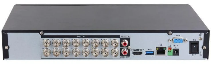 AHD, HD-CVI, HD-TVI, CVBS, IP REGISTRATORIUS XVR5116H-4KL-I3/T 16 KANALŲ DAHUA