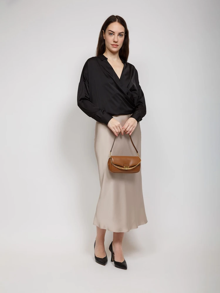 Damska listonoszka Michael Kors 35S6G1SC1Y koniakowa