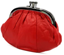 Damska skórzana portmonetka na bigiel Money Kepper 7137/2023