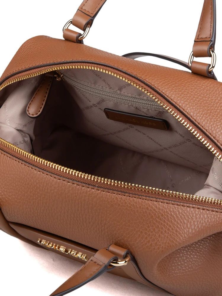 Damska torebka kuferek Michael Kors Beck 38H3GKNS5B koniakowa