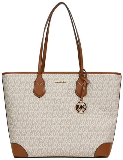 Moteriška Michael Kors 35S6GV0T3B wanilinio atspalvio pirkinių rankinė
