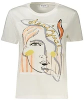 Damski bawełniany T-shirt Desigual Vilma su nadrukiem