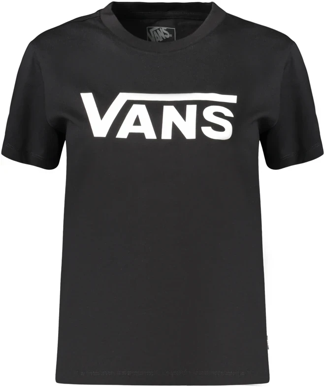 Damski bawełniany T-shirt Vans Flying V Crew Tee